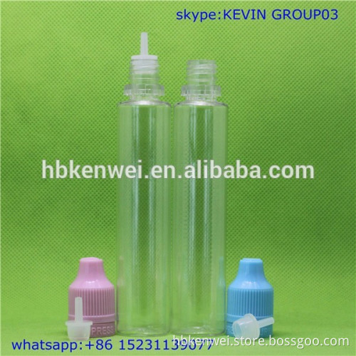 clear pet bottles 30-ml. unicorn dropper bottles child proof tamper cap for e cigs liquid packing